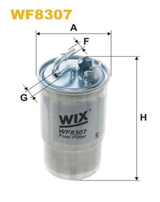 WIX FILTERS Топливный фильтр WF8307